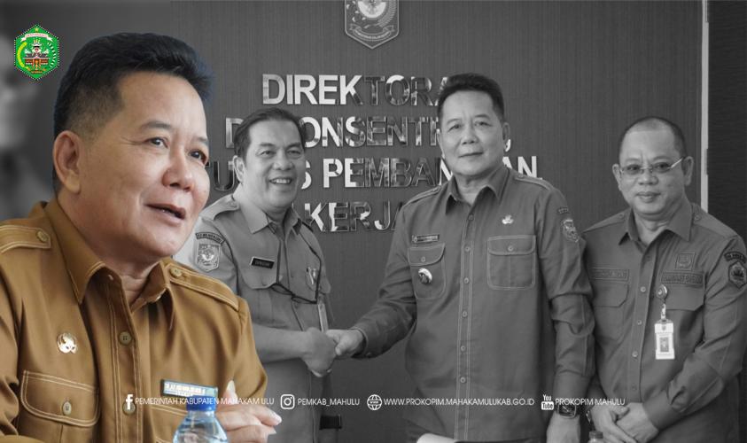 Bupati Mahulu Audiensi ke Kemendagri Bahas Tindak Lanjut Pemekaran Kecamatan
